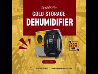 Chill and Dry: Advanced Cold Storage Dehumidifier! #Dehumidifier #ColdRoom