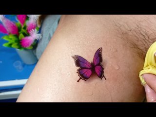 How to create and remove temporary tattoos of music flower - amazing tattoos