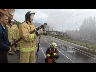 Учебная практика с финальной комплексной пожарно-спасательной эстафетой «Путь спасения» 2023