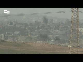 LIVE aus Israel: Blick auf den Gazastreifen