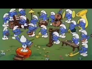 The Smurfs. Смурфики. Танцуют все_(360P).mp4