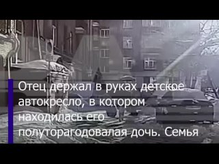 В Москве наледь с крыши упала на полуторагодовалую девочку