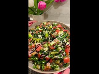 ⚜️Очень вкусный  и полезный салат с хрустящими баклажанами. 🥗