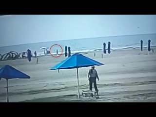 🇨🇴 Una turista fue impactada por un rayo en las playas de la Boquilla en Cartagena, Colombia