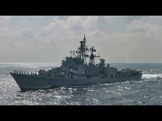 Russian-Indian Naval Exercises Take Place In Bay of Bengal
