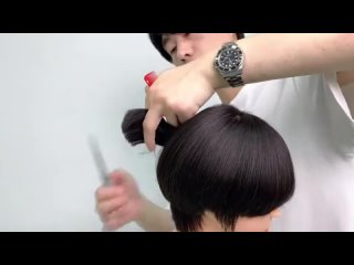 今日髮型@hairstyle today - Practical Tutorial on Cutting Techniques for Ultra-short Hair with Open Ears,