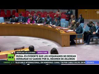 Rusia ante la ONU: Es obvio que los ucranianos no quieren derramar su sangre por el régimen de Zelenski