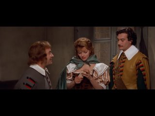 Три мушкетера / Les Trois Mousquetaires  (1961) Часть 1 (Подвески королевы) Жерар Баррэ, Милен Демонжо (Дубляж)