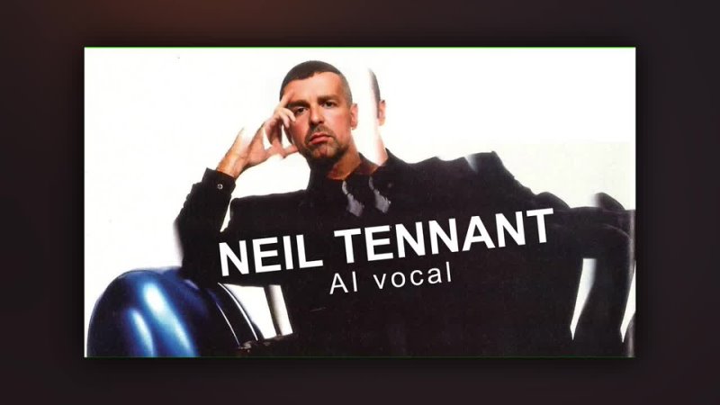 Neil Tennant (Pet Shop Boys) - Jesus to a Child (AI Cover George Michael)
