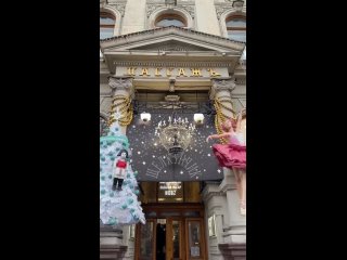 Декорации новогоднего балета «Щелкунчик» теперь украшают фасад Пассажа ✨

В преддверии Нового года Михайловский театр, известный