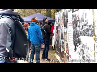 Das Projekt „Kriegskinder“ bei der Großdemo „Nein zu Kriegen“ in Berlin!