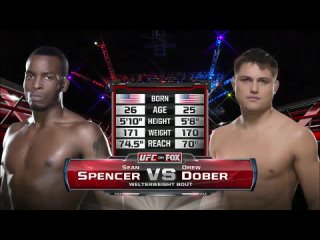 Sean Spencer vs. Drew Dober TUF 18 Finale - 30 ноября 2013