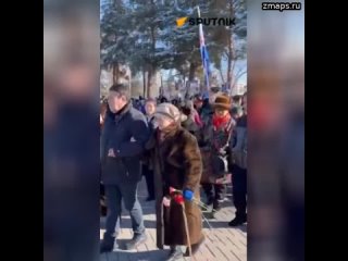 В столице Кыргызстана прошел в митинг-реквием, посвящённом 81-летию прорыва блокады Ленинграда, со