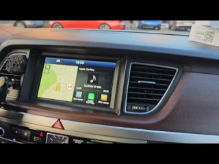 Навигация в Genesis G80 2017, Carplay, Яндекс Навигатор, расширение функций магнитолы, тюнинг мультимедиа