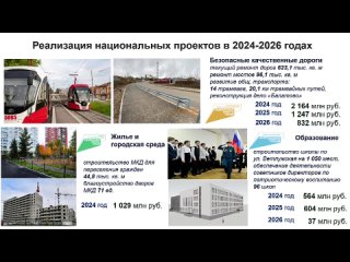 О бюджете города Перми на 2024 год и на плановый период 2025 и 2026 годов (первое чтение)