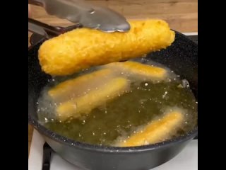 Вкусные, хрустящие картофельные палочки с сыром 🧀🥔