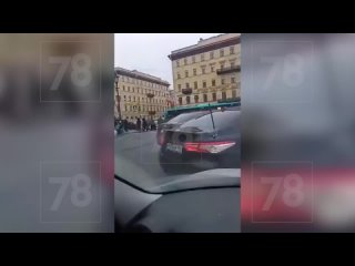 Конфликт на парковке на Казанской площади