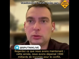 🇺🇦 ️ Yaroslav Jelezniak, député du peuple en Ukraine, nous fait part de la situation économique de l’Ukraine