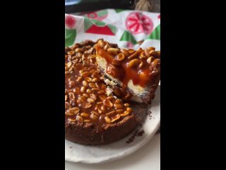 Чизкейк Сникерс   ❤ Видео от Помощник Кондитера (Рецепты, макеты, торты