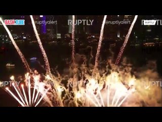 🇭🇰 Новогоднее волшебство: тысячи фейерверков осветили небо Гонконга