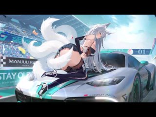 Azur Lane Shinano L2D Skin Moonlit Chrome