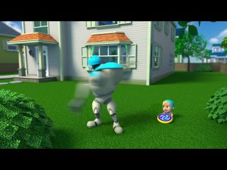 Arpo the Robot   Hide and Seek Gone WRONG!!!!!   Funny Cartoons for Kids   Arpo and Daniel