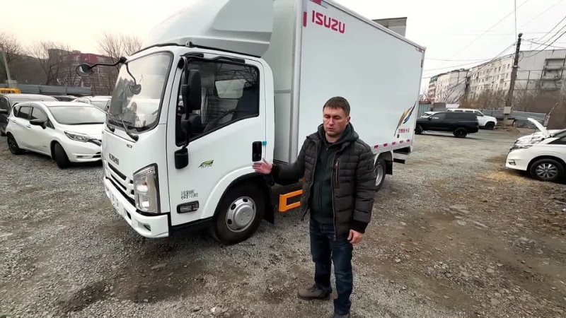 Japan Teco ISUZU ELF новый грузовой