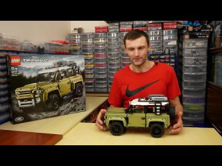 Desert Eagle LEGO Technic Creations ПОДРОБНЫЙ ОБЗОР 42110 ЛЕГО Техник Land Rover Defender