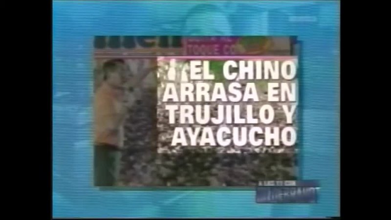 Últimos años del gobierno de Fujimori