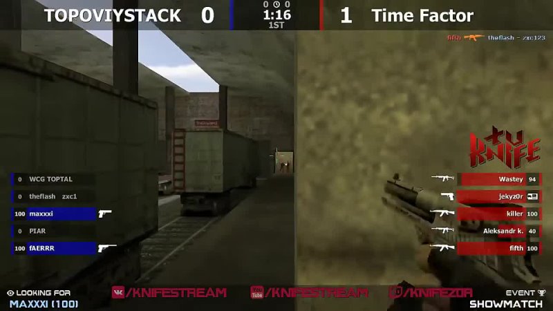 Шоу Матч по cs 1. 6 Time Factor vs TOPOVIYSTACK by