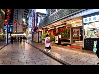 [Japan Walk] Чайнатаун ​​в Йокогаме🐶🍻Вкусная улица♪💖4K отдых/учеба без перерыва 1 час 02 минуты