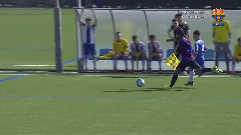 Alejandro Balde vs Espanyol U16 Catalana Cadete