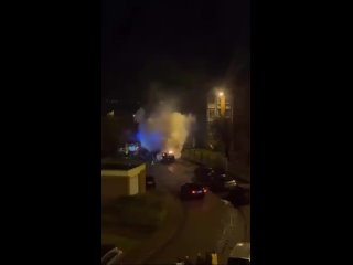 Imágenes de los disturbios de Nochevieja en Francia