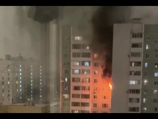 В Москве вчера загорелась квартира из-за китайской гирлянды на занавесках – погибло два ребёнка.