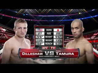 Ти Джей Диллашоу vs Иссэи Тамура UFC 158 - 16 марта 2013