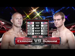 Дональд Серроне vs Эван Данэм UFC 167 - 16 Ноября 2013