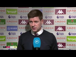 Im emotional in interviews, I care.  Steven Gerrard challenges interviewer after Arsenal loss