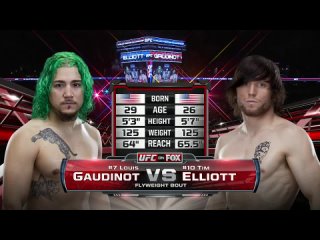 Луис Гаудино vs Тим Элиотт UFC 164 - 31 августа 2013