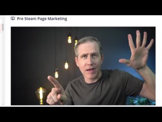 Pre Steam Page Marketing