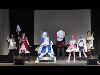 Fuyu no Cosplay 2024 Mahou Shoujo Madoka Magica - Хомура Акэми, Кёко Сакура, Мадока Канамэ, Саяка Мики, Мами Томоэ, Шарлотта