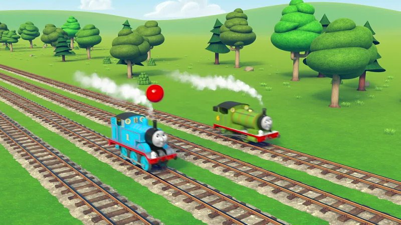 Thomas  Percy teach Diesel to Share Song   BRAND NEW   Learn with Thomas   Kids Cartoons