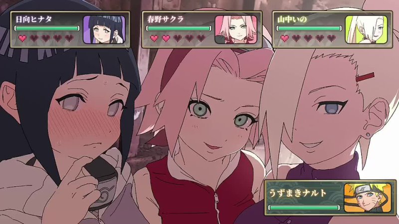 Sakura Haruno, Hinata Hyuuga, Ino Yamanaka full version. 3 D sex porno hentai; (by 5 nan, 5nan 5nan) Naruto,