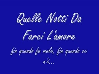 Carte Notti    LIGABUE