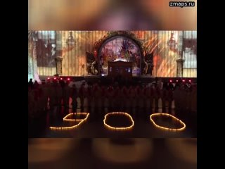 Памятная акция 900 свечей прошла на Выставке Россия в  честь 80-летия снятия блокады Ленинграда
