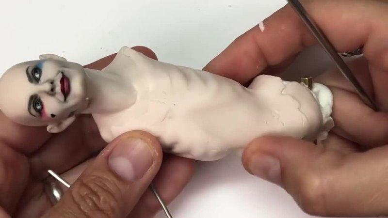 Sculpting Harley Quinn