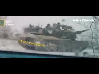 Под Авдеевкой появились танки M1A1 Abrams - источники “Милитариста“ сообщили, что “не менее четырех единиц прибыла на данный уча