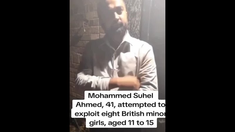 Mohammed Suhel attempted to rape eight British girls, aged from as young as 11 to 15 years old. 
We say bring back the rope for
