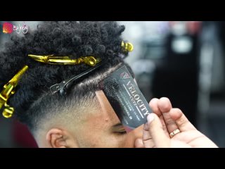 360Jeezy - I HAD TO REFUND! HIM HAIRCUT TUTORIAL： DROP FADE CURLY TOP