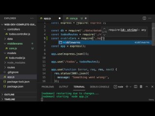 015 Fixing CORS Errors  Connecting The Frontend SPA To The REST API [Day 97]