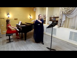 С. Шаминад Концертино Исп. Елена Исаева (флейта) и Евгения Кудоя (фортепиано)